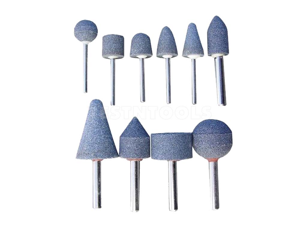 Workshop :: Air Tools :: AmPro Mounted Air Grinding Stone Set 10Pc STOM ...
