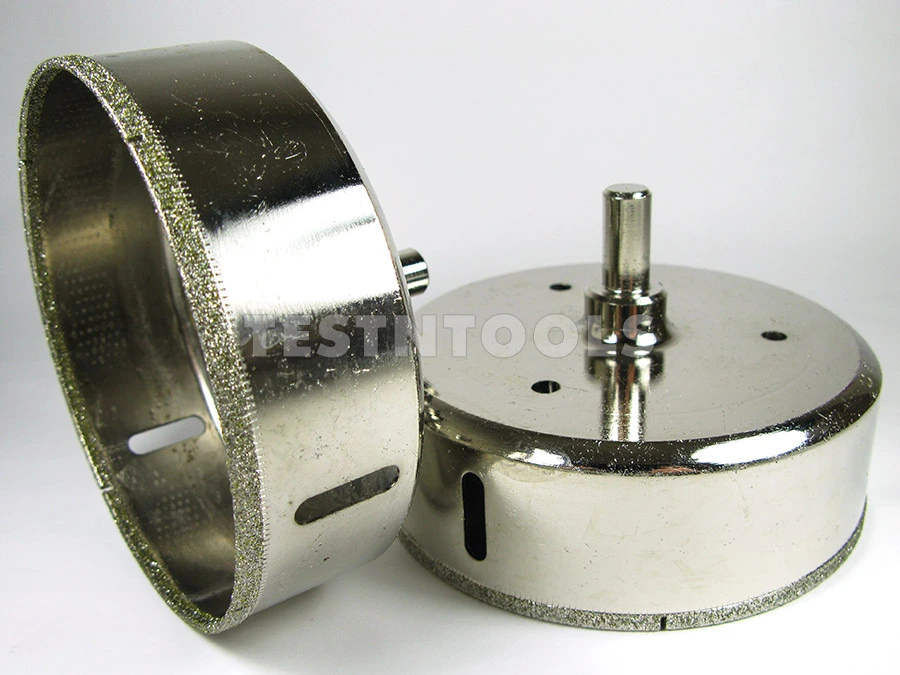 DesicDiamondCoatedHolesawGlassAndTiles105mm