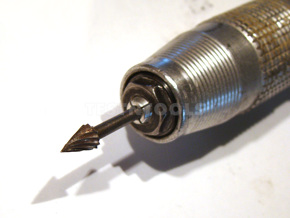 Reducing collet for a Dremel 732 with 236 handpiece