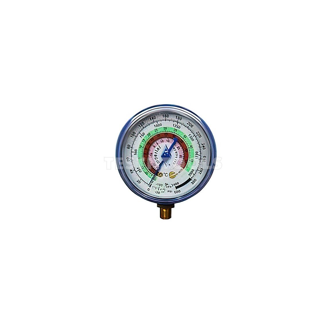 HVAC Imperial Low Side Gauge For R22, R407c, R410a Blue IMP428CKP