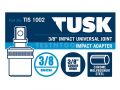 Tusk Impact Universal Joint 3/8" Drive 3/8" TIS1002