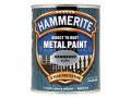 Hammerite Direct To Rust Metal Paint Hammered Finish Silver 250ml PAIH-025S