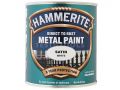 Hammerite Direct To Rust Metal Paint Satin White 250ml PAIS-025WH