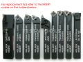 Desic Indexable Turning Tool Set 12mm 9 Piece
