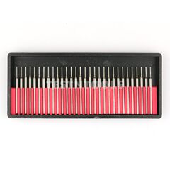 DESIC DIAMOND CARVING BURRS 30 PIECE 1MM 2.35MM SHANK