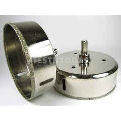 DESIC DIAMOND COATED HOLESAW GLASS AND TILES 110MM