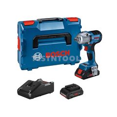 BOSCH 18V 5.0AH BRUSHLESS IMPACT WRENCH KIT 450NM GDS18V-450PC