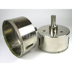 DESIC DIAMOND COATED HOLESAW GLASS AND TILES 70MM