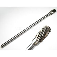 DESIC TUNGSTEN CARBIDE BURR 150MM X 6MM X 10MM CYLINDER RADIUS