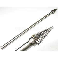 DESIC TUNGSTEN CARBIDE BURR 150MM X 6MM X 10MM TAPER