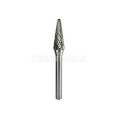 DESIC TUNGSTEN CARBIDE BURR 6MM X 10MM TAPER RADIUS