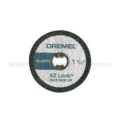 DREMEL EZ LOCK PLASTIC CUT-OFF WHEELS 38MM 5 PACK EZ476 2615E476AE