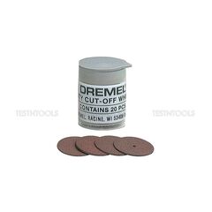 DREMEL HEAVY DUTY CUT-OFF WHEELS 23.8MM 20 PACK 420 2615000420