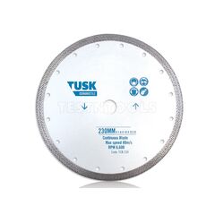 TUSK DIAMOND BLADE CONTINUOUS TILE 180MM TCB180