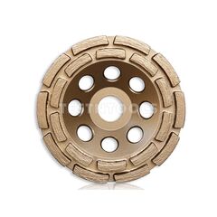 TUSK DIAMOND DOUBLE ROW GRINDING CUP 125MM GDC125