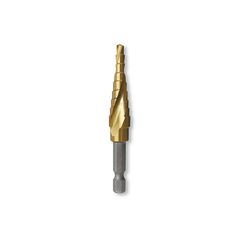 TUSK HSS STEP DRILL BIT 4MM - 12MM QC HEX HSD12H
