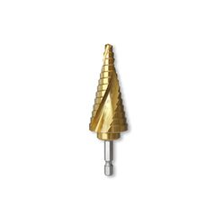 TUSK HSS STEP DRILL BIT 6MM - 30MM QC HEX HSD30H