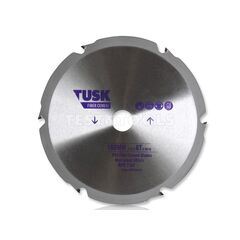 TUSK PCD DIAMOND BLADE FOR FIBRE CEMENT 185MM TPFC185