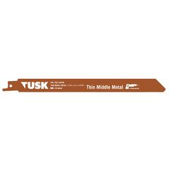 TUSK SABRE SAW BLADE FOR THIN MIDDLE METAL 228MM 5 PIECE TRB228TM