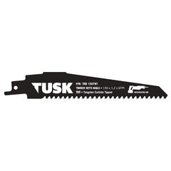 TUSK TCT SABRE SAW BLADE FOR TIMBER WITH NAILS 150MM TRB150TNT