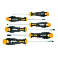 FELO 400 SERIES ERGONIC SCREWDRIVER SET 6 PACK SCR-S400S6