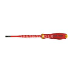 FELO 413 ERGONIC E-SLIM SCREWDRIVER INSULATED HARDENED TIP FLAT 5.5 X 1.0 X 125MM SCR-ES413-55