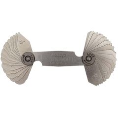 MITUTOYO RADIUS GAUGE 1/32"-1/4" 186-101