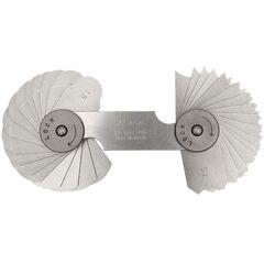 MITUTOYO RADIUS GAUGE 7.5-15MM 186-106