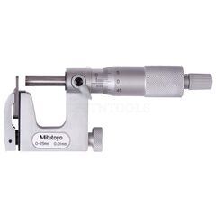 MITUTOYO UNI-MIKE MICROMETER 0-25MM 0.01MM INTERCHANGEABLE ANVIL 117-101