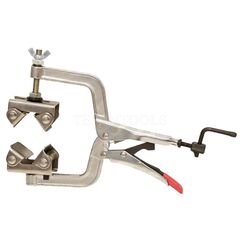 STRONG HAND PIPE PLIER 216MM STAINLESS STEEL V PADS CLAM-PG635VS