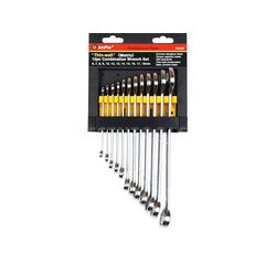 AMPRO COMBINATION WRENCH SET 8MM - 19MM 12 PIECE WREC-T40181