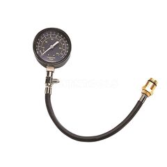 AMPRO COMPRESSION TESTER WITH FLEXIBLE HOSE 300MM 0 TO 300 PSI TESC-T70503