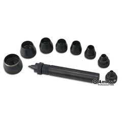 AMPRO HOLLOW PUNCH SET 5MM - 32MM 10PC PUNH-T29666