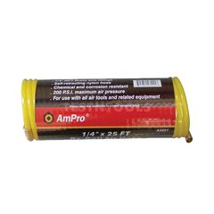 AMPRO RECOIL AIR HOSE 1/4" X 25FT HOSA-A3221