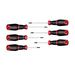 AMPRO SCREWDRIVER SET POWER GRIP STAR T10 - T30 6PC SCR-T32799