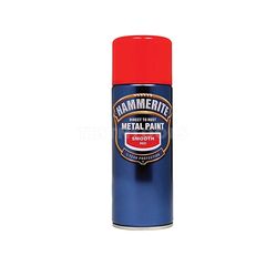 HAMMERITE DIRECT TO RUST METAL PAINT AEROSOL SMOOTH RED 400ML PAIS-040R
