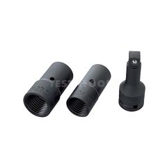 KOKEN IMPACT LOCK NUT BUSTER SET 1/2" DRIVE 21 & 26MM 3 PIECE 14124/3