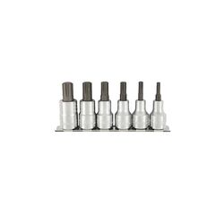 KOKEN RIBE CV BIT SOCKET SET 1/2" DRIVE M5 - M14 6 PIECE RS4027/6