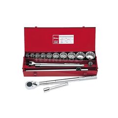 KOKEN SOCKET SET 3/4" DRIVE 7/8" - 2" 12PT 18 PIECE 6201A