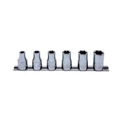 KOKEN TORX PLUS EPL SOCKET SET ON RAIL 1/2" DRIVE 10EPL - 20EPL 6 PIECES RS4425/6-EPL