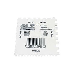 MARSHALLTOWN QLT PLASTIC SQUARE NOTCH SPREADER MT6287