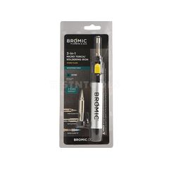 BROMIC 3 IN 1 BUTANE MICRO TORCH SOLDERING IRON GAST-1811642