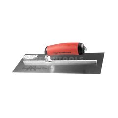 MARSHALLTOWN CARBON STEEL FINISHING TROWEL DURASOFT HANDLE 275MM X 113MM MTMXS1D