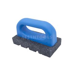 MARSHALLTOWN RUBBING BRICK FLUTED WITH HANDLE 150MM X 75MM X 25MM 20 GRIT MT840