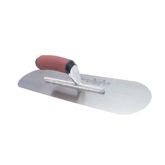 MARSHALLTOWN CARBON STEEL POOL TROWEL DURASOFT HANDLE 450MM X 125MM MTSP815SD