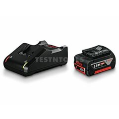 BOSCH BLUE 18V 4.0AH BATTERY AND CHARGER STARTER PACKAGE 1600A01BA2