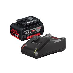 BOSCH BLUE 18V 5.0AH BATTERY AND CHARGER STARTER PACKAGE 0615990M1Z