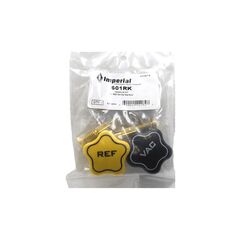 IMPERIAL REPLACEMENT VAC & REF KNOBS FOR 600 SERIES MANIFOLDS IMP-601RK