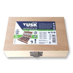 TUSK FORSTNER DRILL BITS SET 15MM - 35MM 5 PIECE TFD5PC
