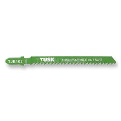 TUSK JIGSAW BLADE FOR TIMBER 100MM 8TPI 2 PIECE TJB102